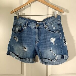 Asos Denim Jean Shorts Women's Size 8 Distressed